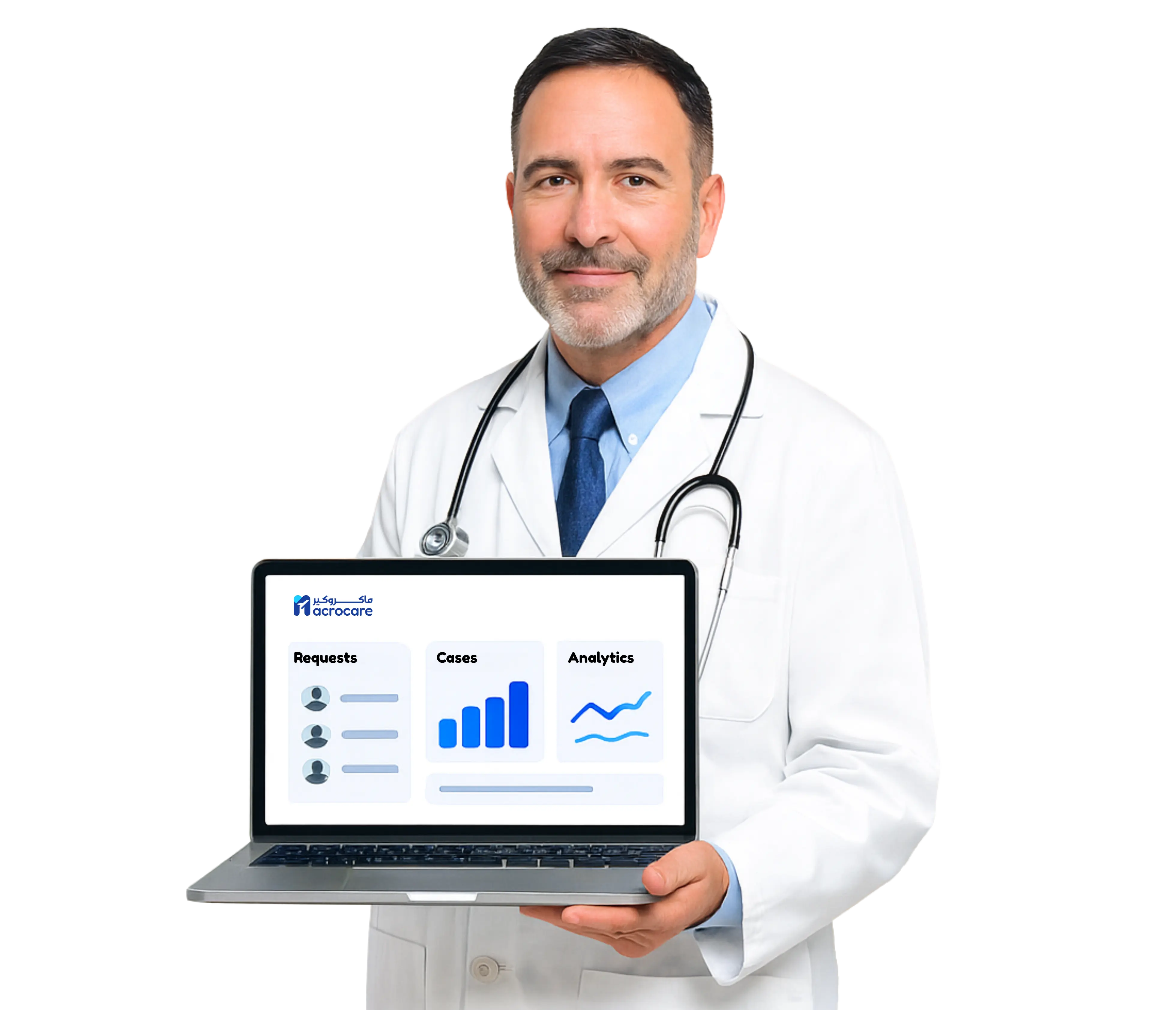 رسم توضيحي للطبيب